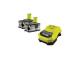 Ryobi Aku RBC18 LL40 sada 2x 18 V lithium iontová baterie 4,