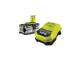 Ryobi Aku RBC18 L40 sada 18 V lithium iontová baterie 4,0 Ah
