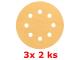 BOSCH 2 608 605 084 Best for Wood brusný papír 125 mm, 6 ks
