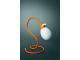 Dětská stolní lampa Snakey Massive oranžová 660105310